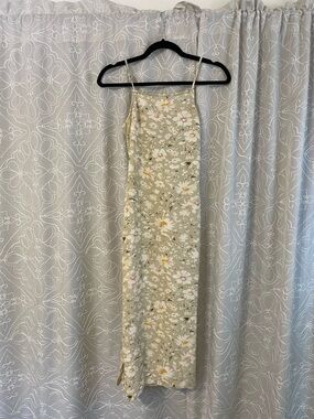 Sage Floral American Eagle XS Dress
